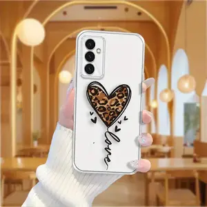 Transparent Mobile Phone Case Suitable for SamSung for Galaxy A56/A55/A54/A53/A52/A35/A34/A33/A32/A25/A24/A23/A22/A16/A15/A14/A13/A06/A05/A04 Suitable for Galaxy S25/S24/S23/S22/S21 FE Plus Ultra Transparent Soft Fashionable Exquisite -HC0170