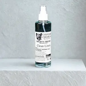 Cougar Mighty Fragrance Clean Linen Freshener 8 oz.