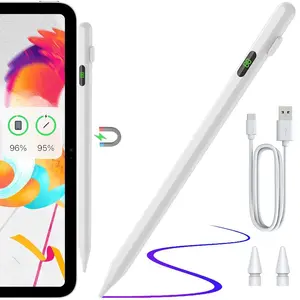 Pencil for iPad,Fast Charging Pencil for iPad Pen with Palm Rejection, Tilt Sensitivity, Pixel-Perfect Precision, for Apple Pen Work for 2018-2022 for iPad Mini/Air/Pro Accessories Touchscreen Pen Stylus Tablet