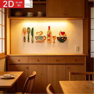 2D flat surface, 1 set of Bohemian-style wooden wall panels with irregularly shaped wood boards, suitable for kitchen, cafe, restaurant decoration, splash-proof boards, housewarming gifts, and modern farmhouse decoration