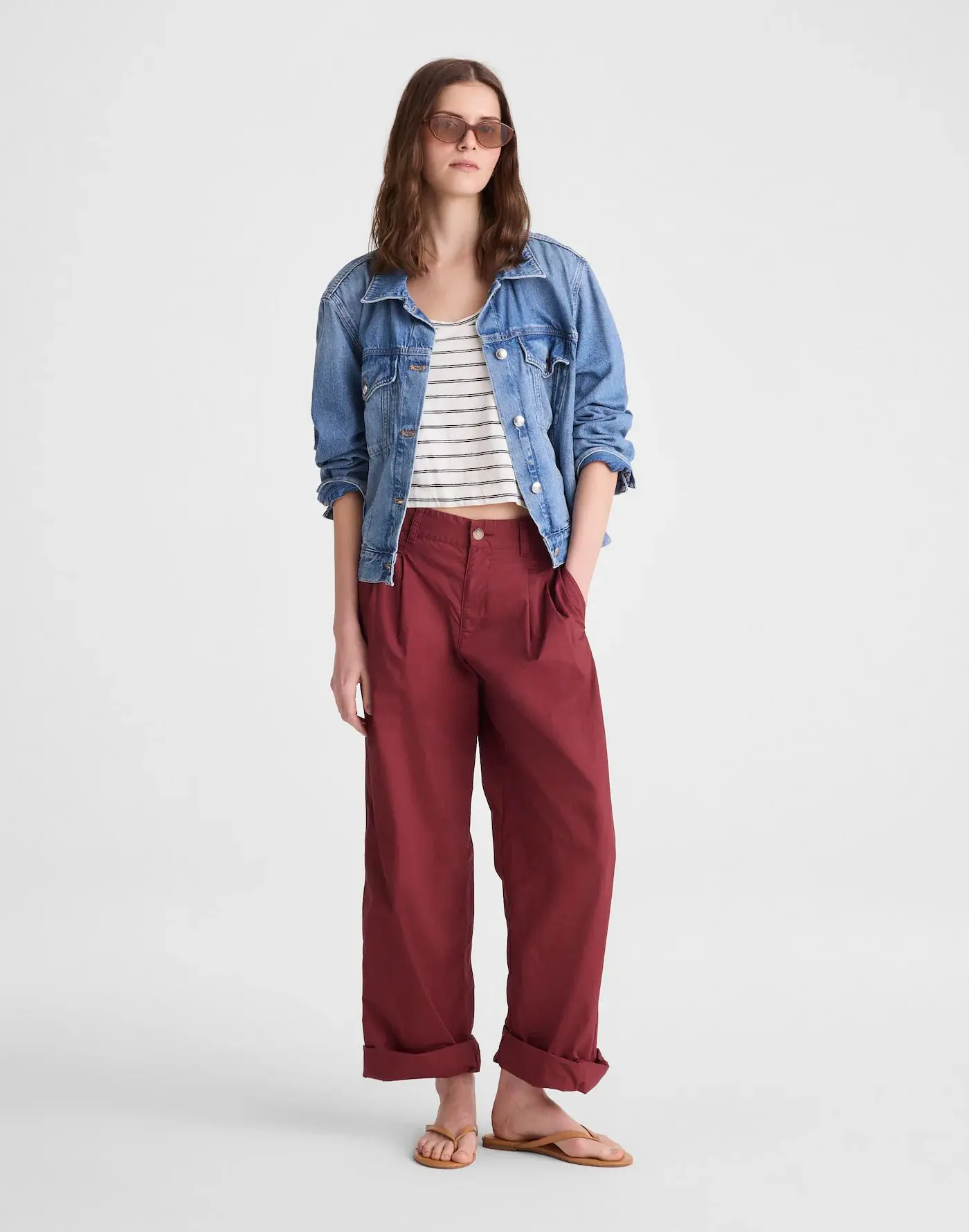 The Everyday Trouser in Poplin