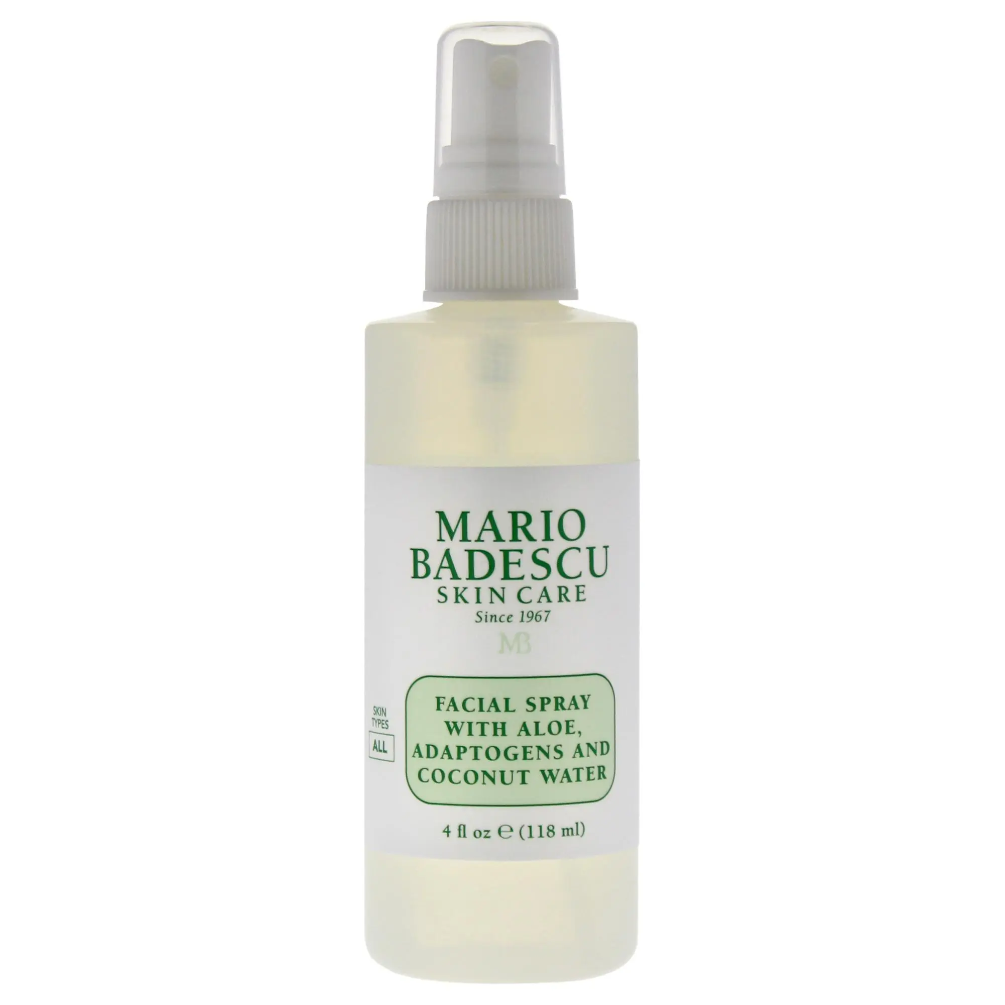 Facial Spray with Aloe Adaptogens and Coconut Water by Mario Badescu for Women - 4 oz Spray