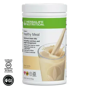 Herbalife Formula 1 Healthy Meal Nutritional Shake Mix French Vanilla 750g Gluten Free Daily Nutrition Wellness Routine with Protein Fiber & Vitamins - Fiber Source, Beverage