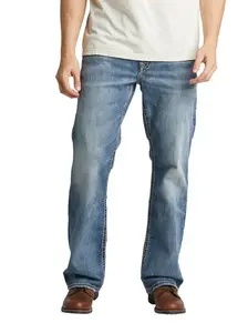 Silver Jeans Co. Men's Craig Classic Fit Bootcut Jeans LDS26