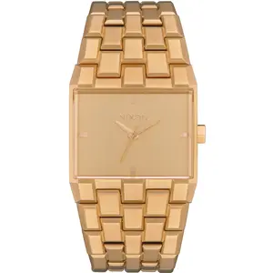 Nixon Women's Ticket Gold Dial Watch - A1262-502
