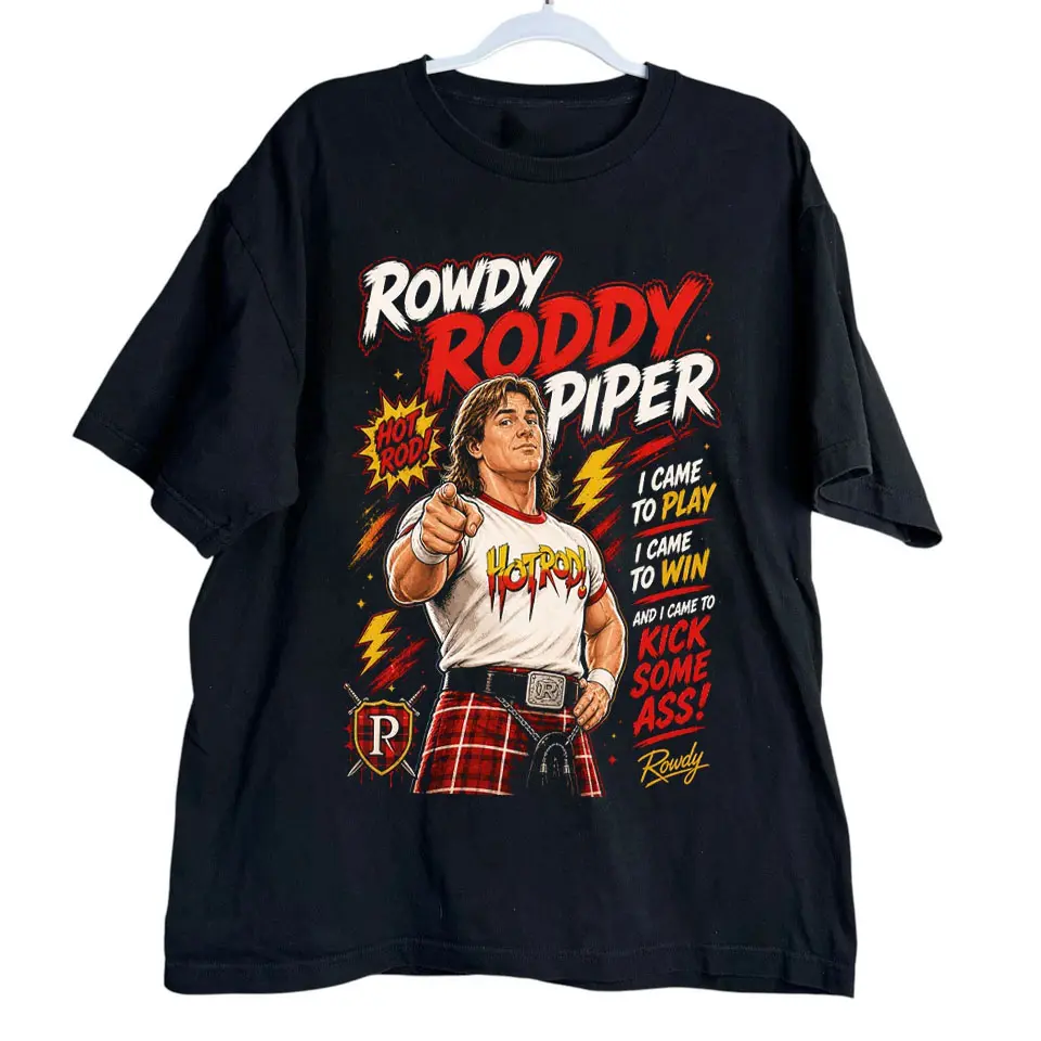Roddy Piper Hot Rod T-Shirt