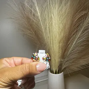 Colorful Heart Studs
