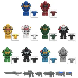 Random Color Science Fiction Soldier Mini Character Figures Models Toys,  Soldier Blind Box Building Blocks Building Sets Toy Set, Gifts for Kids