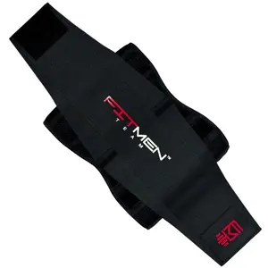 FITMENTEAM Gen III Fitness Belt - Ultimate Lifting Support & Waist Training for Men - Ergonomic Core & Back Support, Adjustable Compression, Ideal for Weightlifting & Gym Sessions - Muscle Exercise Equipment