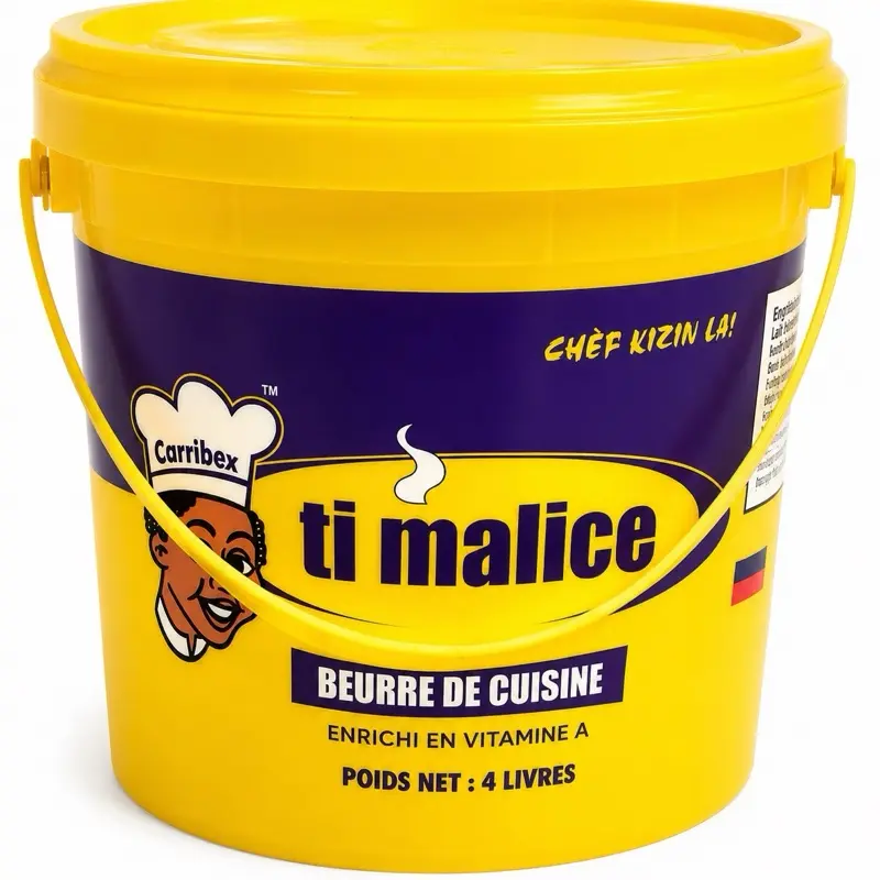 Carribex Ti Malice Cooking Butter, 4 lb Bucket