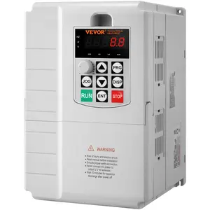 VEVOR VFD 7.5KW,  34A, 10HP Variable Frequency Drive for 3-Phase Motor Speed Control