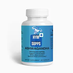 Ashwagandha- hym supps 60 capsules Healthcare Fitness
