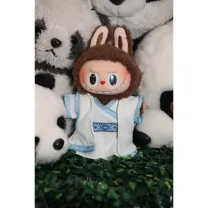 White Lotus & Blue River Hanfu for Labubu