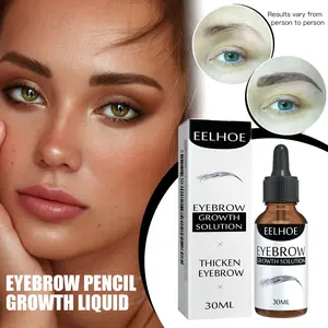 EELHOE Eyebrow Growth & Nourishing Serum - Gentle, Moisturizing, Restorative Natural Essential Oil Blend for Dark, Thick, Full Eyebrows