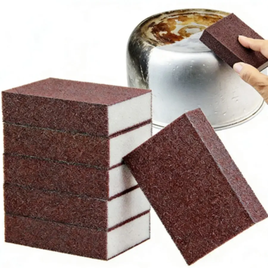 Kitchen Cleaning Pad, Heavy Duty, Removes Rust Stains & Grease, Suitable for Pots Skillets Plates, Durable Design, Efficient Cleaning