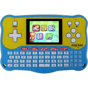 Kids Tablet/Baby Learning Pad with 102 Activities/Toddler Tablet with ABC/Words/Music/Math Interactive Educational Electronic Toys Gifts Handheld Game for Preschool Boys Girls Ages 3-12 (Blue-)7