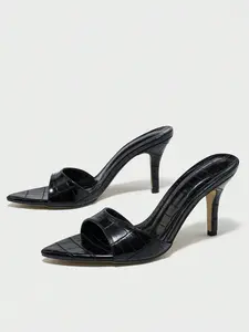 High Heel Sandals, Summer Wedding Party Comfort Shoes, Vacation Date Birthday Parties, Sexy Cut Out Open Toe Stilettos, Elegant Heeled Sandals