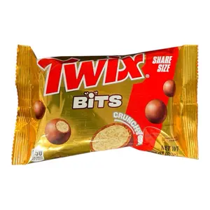 Twix Bits Crunchy Cookie Centers Caramel Flavor Cookies- 1 Bag Share Size