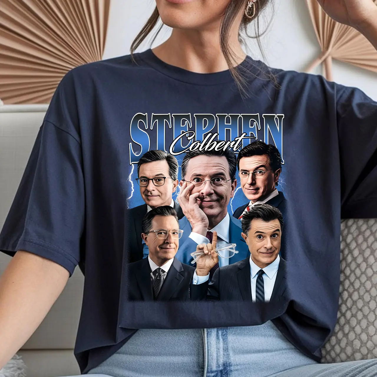 Limited Stephen Colbert Vintage Shirt, Gift For Women and Man Unisex Tshirt