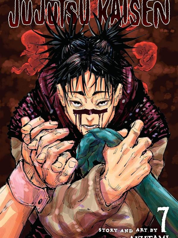 Gege Akutami Jujutsu Kaisen Vol 7 Paperback Edition Seventh Volume Of The Popular Manga Series Story And Art By Gege Akutami