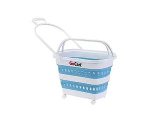 dbest Portable Folding GoCart with 360-Degree Wheels