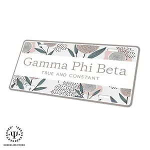 Gamma Phi Beta Decorative License Plate