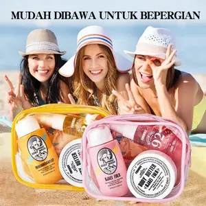 Perfume Body Lotion Shower Gel Three-In-One Travel Set, Portable Compact Design, Ideal Gift, Suitable for Anytime Use