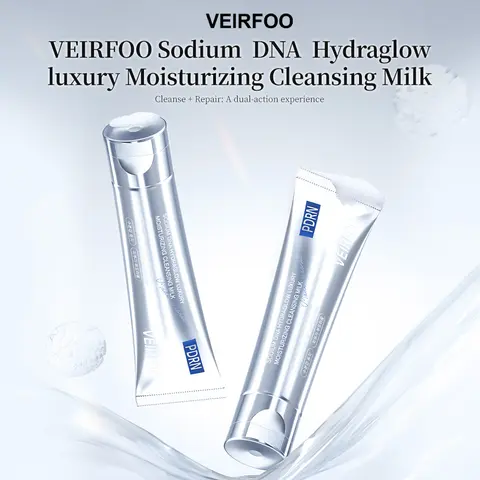 Korean Brand VEIRFOO Gentle Daily Water Radiant Luxury Moisturizing Cleansing 100g Non-irritating & Non-slippery