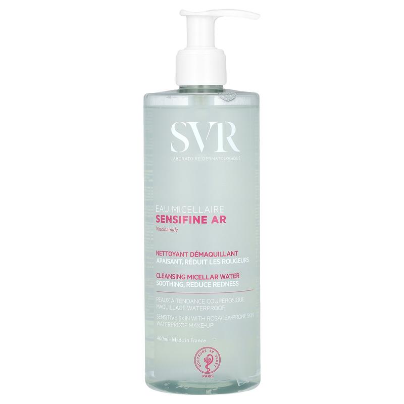 SVR Sensifine AR, Cleansing Micellar Water, Fragrance-Free, 13.5 fl oz (400 ml)