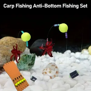 5pcs/set Fishing Accessories Set, Suspension Fishing Rig Kit, Essential Fishing Gear for Anglers, Durable & High-Quality Fish Tools
