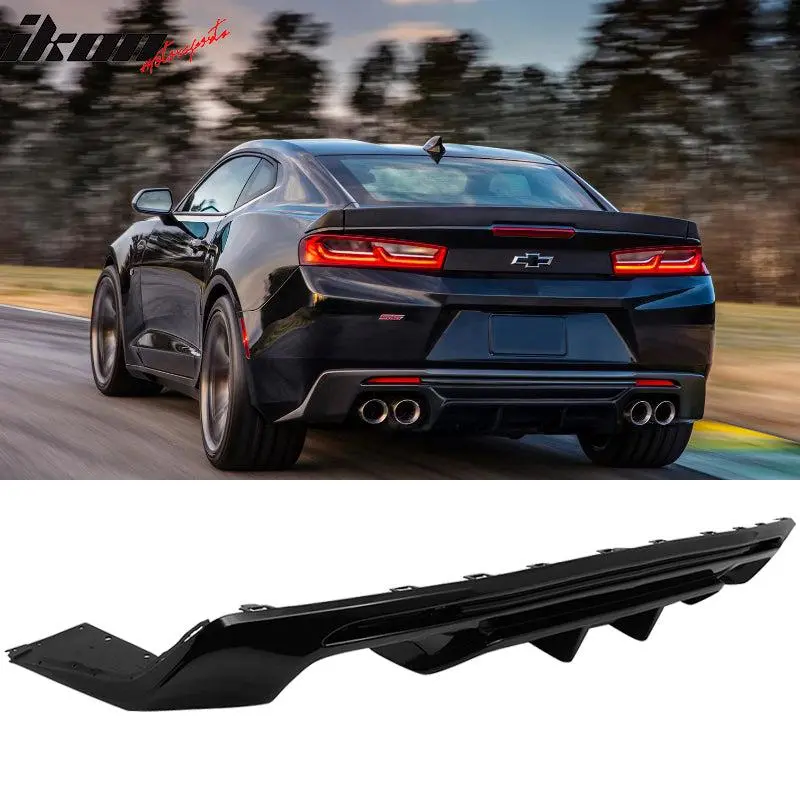Fits 2016-2023 Chevy Camaro Quad Exhaust Rear Diffuser