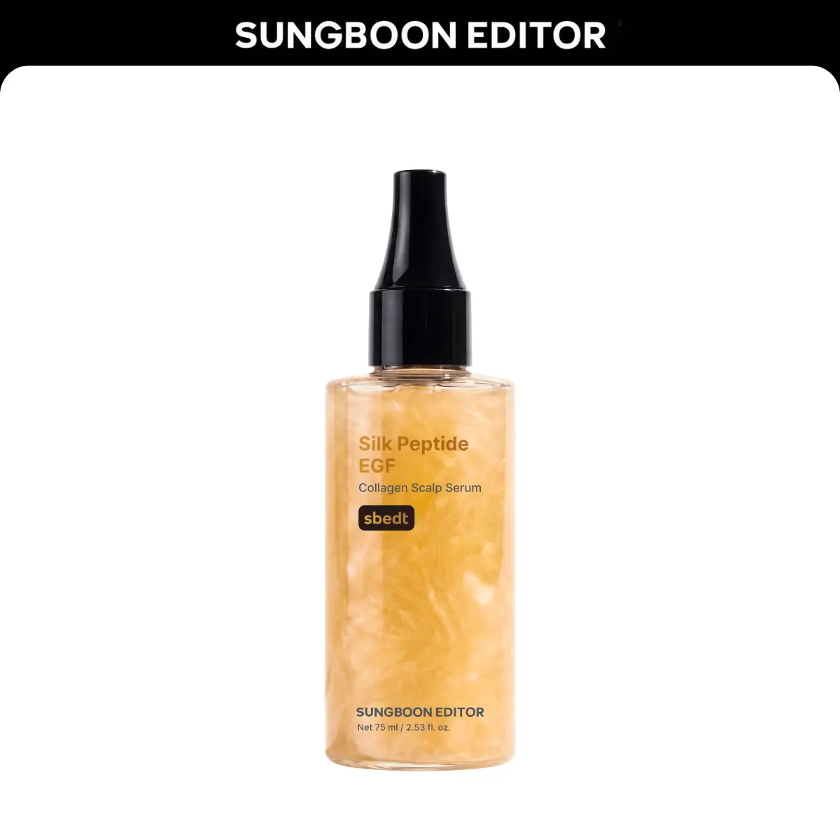 [Sungboon] Scalp Booster Serum | ECM Complex with Collagen, Elastin & Hyaluronic Acid for Aging Scalp Care | 100% Pure Patented Caffeine for Hair Loss | Lightweight, Fast-Absorbing Daily Serum