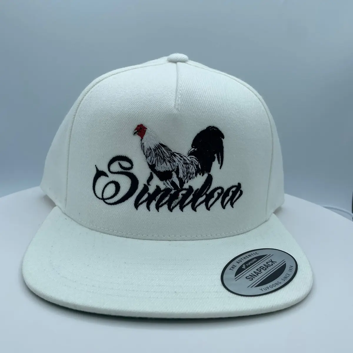 Estado De Sinaloa Mexico Embroidered White Hat.