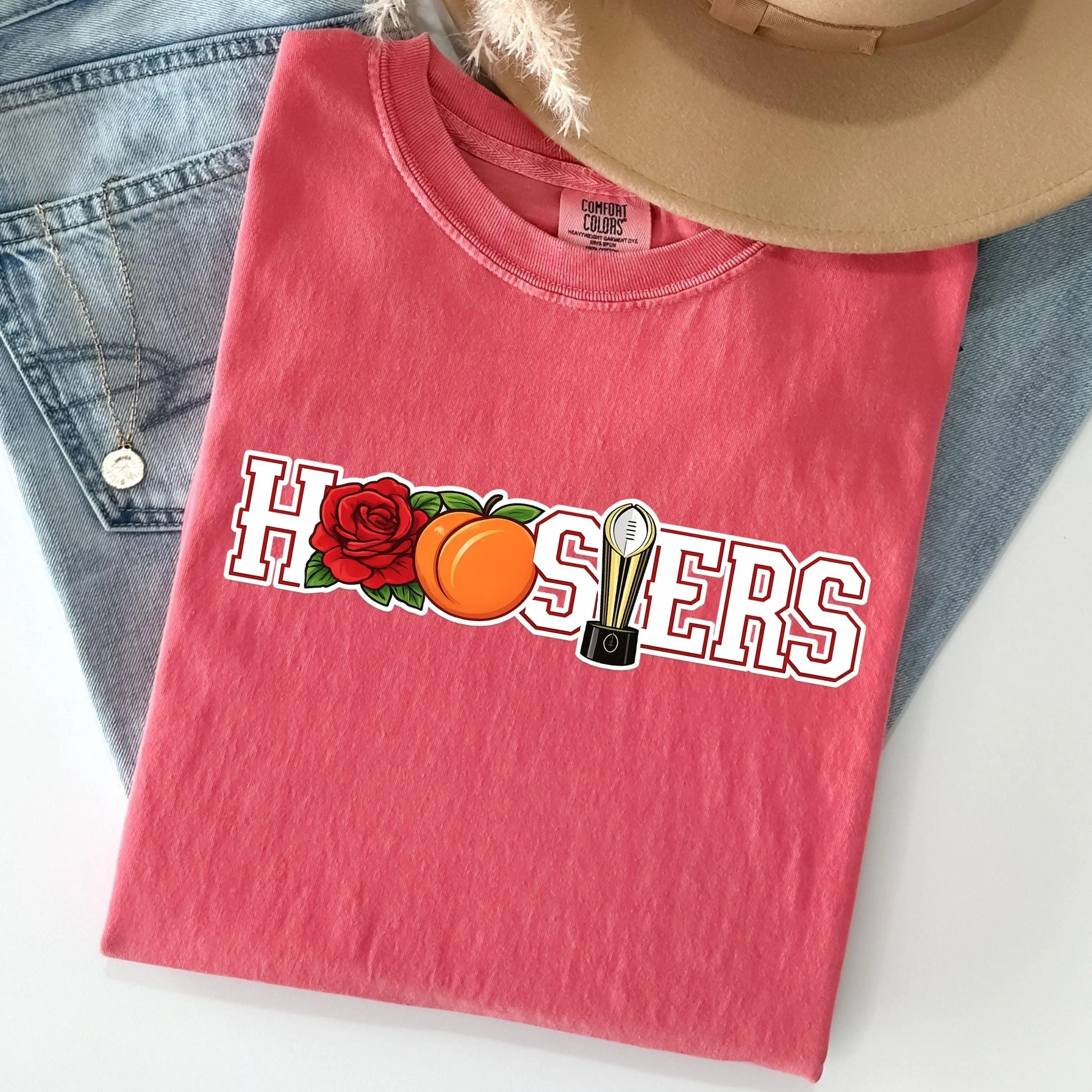 Indiana College Football Champions 2026 Shirt, Hoosier State Fan Gift, Comfort Colors Game Day Tee