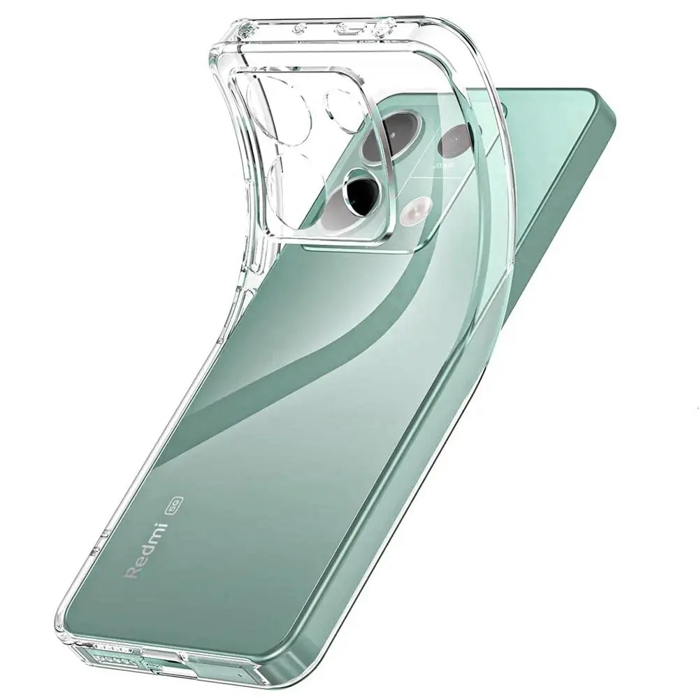 Ultra Thin Silicone Soft Case For Xiaomi 14T 14 13 13T 12 12X 12T 12S Pro Lite Ultra Transparent Crystal Clear S Back Cover