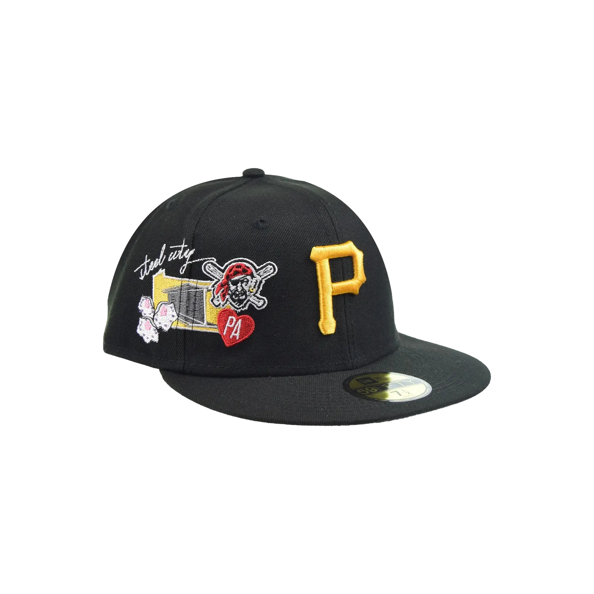 59FIFTY Pittsburgh Pirates Fitted Hat "City Cluster" 60224653