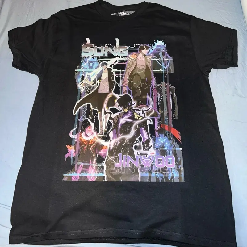Sung Jinwoo shirt from Solo Leveling anime