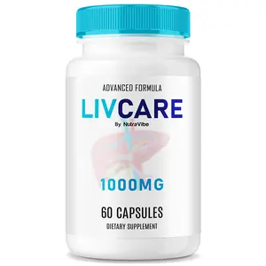 Livcare Advanced Formula - Natural Dietary Supplement for Overall Health & Wellness