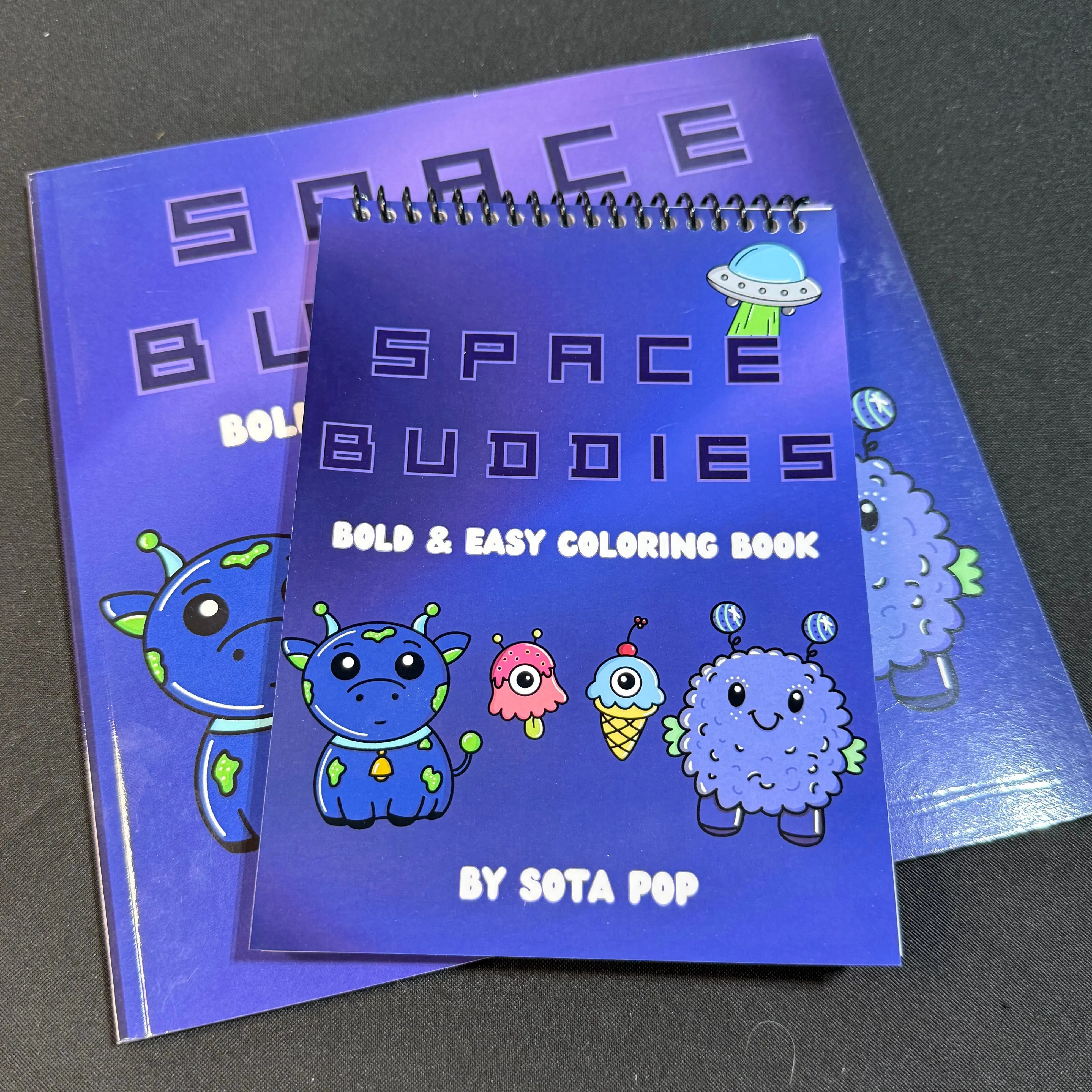 Space Buddies Bold-Easy Coloring Book - Creative Coloring, Fun Coloring, Unique Collectibles, Coloring Experience for Adults (Collectibles, Comics & Manga Entertainment Inclusive), Creative Space Buddies Coloring, Fun Space Buddies Coloring