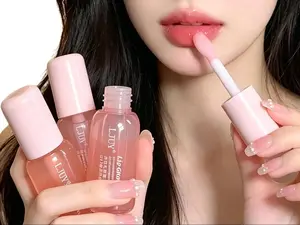 【3Pcs Translucent Dreamy Lip Gloss for Girls Women】Long-Lasting Hydrating Transparent Lip Brightening Balm - Moisturizing Lip Gloss Creates Beautiful Glossy Lip Makeup for Dating & Office Moisture