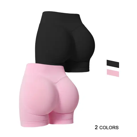 GOECI Women's High Waist Elastized Activewear Sports Shorts - Breathable, Comfortable, Flex-stretch Fit for Yoga, Everyday Active Indoor/Outdoor Activities for Active Women