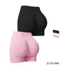 GOECI Women's High Waist Elastized Activewear Sports Shorts - Breathable, Comfortable, Flex-stretch Fit for Yoga, Everyday Active Indoor/Outdoor Activities for Active Women