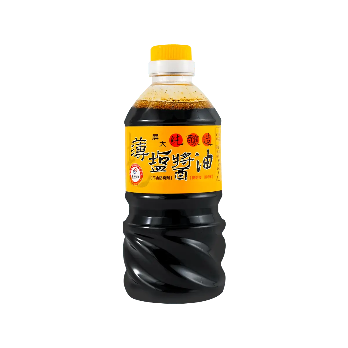 NPUST Taiwan Brewed Light Salt Soy Sauce 560ml - Authentic Taiwanese Flavor, Premium Cooking Condiment
