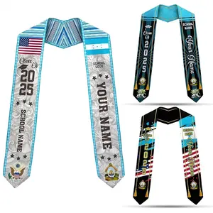 Personalized Honduran Graduation Sash, Customize Honduran Graduation Stole 2025, Honduras Graduation Sash Class of 2025