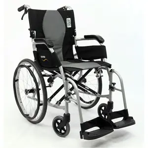 Karman Healthcare  Ergo Flight 18 in. seat Ultra Lightweight Ergonomic Wheelchair with Quick Release Wheels