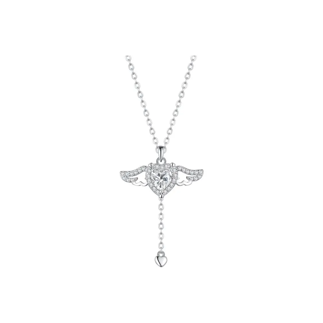 Keyora Heart Necklace – Interactive Winged Pendant of Love