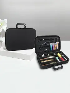 Oxford Cloth Portable Hairdressing Tool Kit, Stylist Toolbox, Professional Salon Beauty Hair Storage Box, Essential Grooming Accessories