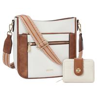 Beige with Brown+Beige Brown Wallet