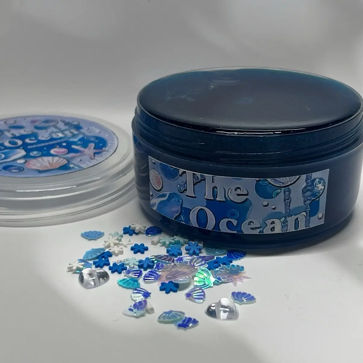 Transparent Ocean Slime Transparent Ocean Slime