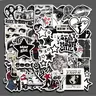 50PCS Vintage Y2K Aesthetic Stickers Pack, Retro 2000s Style Art Collage Vinyl Stickers for Laptop Cellphone Cover Water Bottle Phone Case Skateboard Journal Scrapbook DIY Decoration
